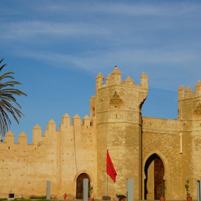 Die Chellah in Rabat mit einem wunderschönen Garten