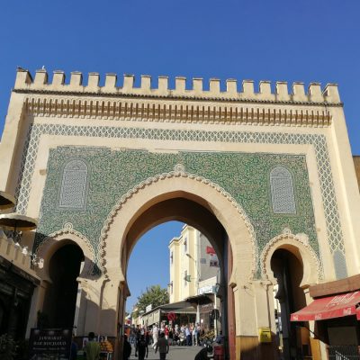 Das blaue Tour in Fés, Eintritt in die Medina (Altstadt)